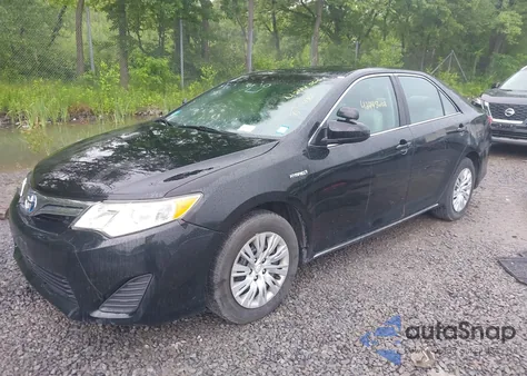 2013 Toyota Camry Hybrid Le from USA, damaged, VIN 4T1BD1FK8DU076314